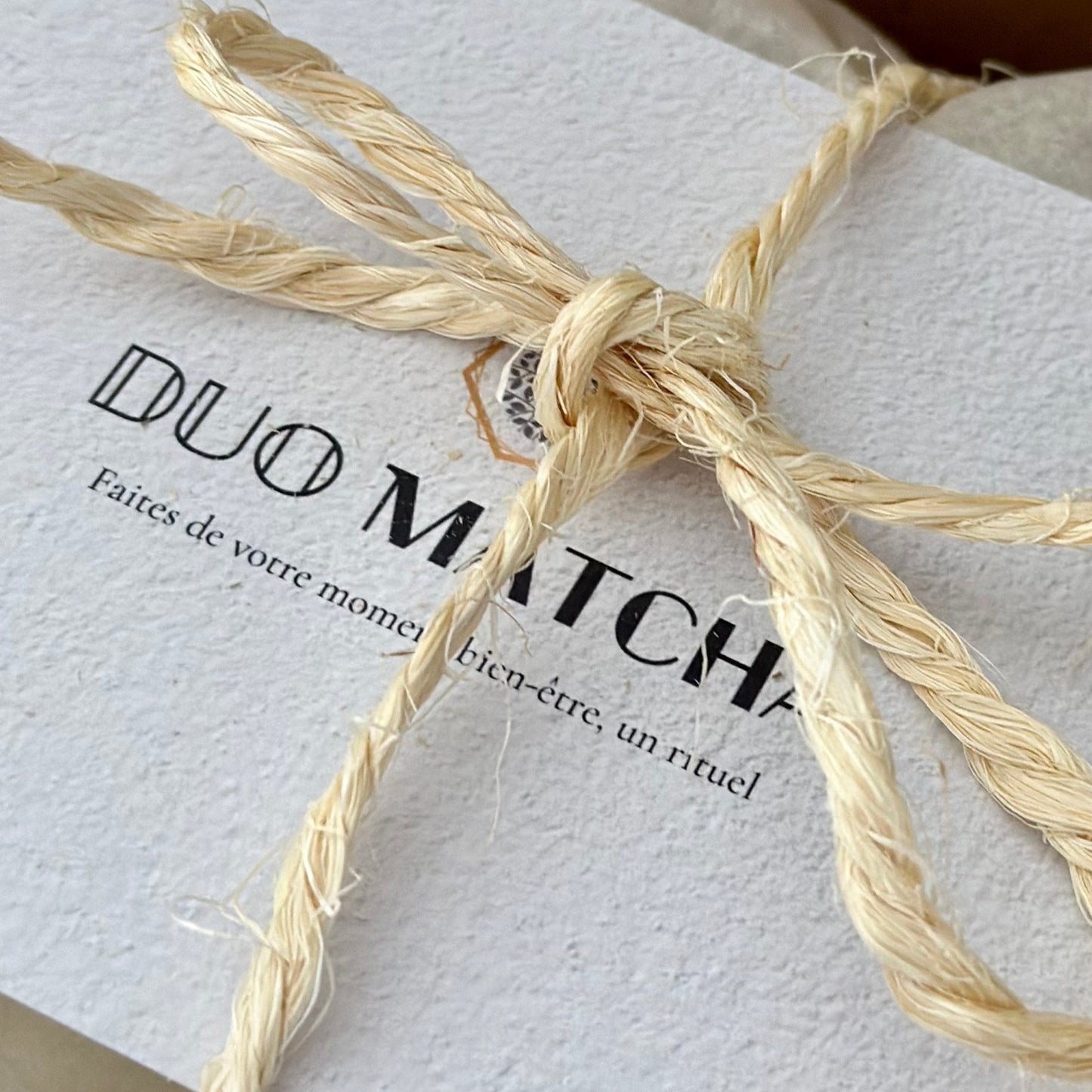 Carte cadeau DUO MATCHA