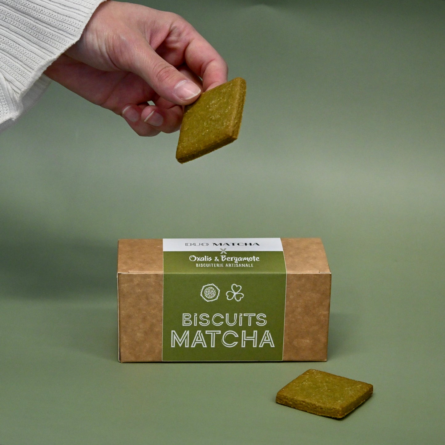 Biscuits au matcha